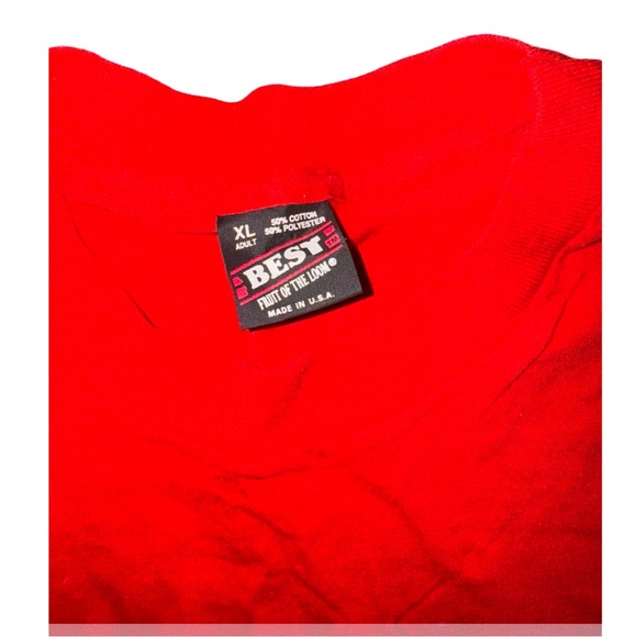 Vintage “Holiday Magic” Christmas Party tee by GTE phone lines: Screen Stars: XL - Picture 2 of 4